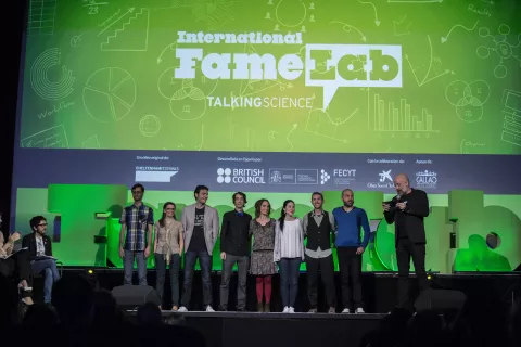 La bióloga Alba Aguión gana la cuarta edición de Famelab España