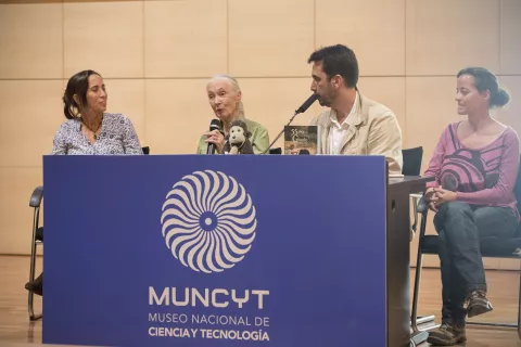 Jane Goodall hace balance de sus 55 años de investigación en África en el MUNCYT