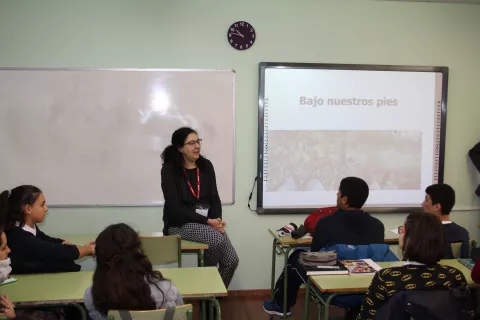 La descontaminación de suelos en “Ciencia en el aula”