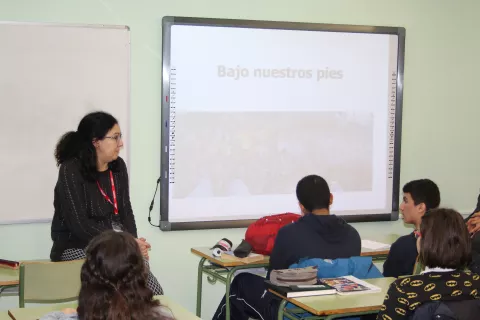 La descontaminación de suelos en “Ciencia en el aula”