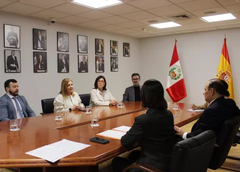 FECYT firma un convenio de colaboración con el Consejo Nacional de Ciencia, Tecnología e Innovación Tecnológica, CONCYTEC, de Perú