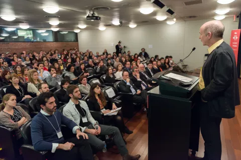 El Director General de FECYT da la bienvenida a un nuevo grupo de la comunidad de científicos en USA