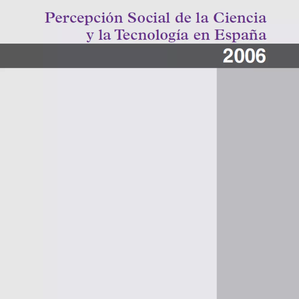 Percepción Social de la Ciencia y la Tecnología en España 2006