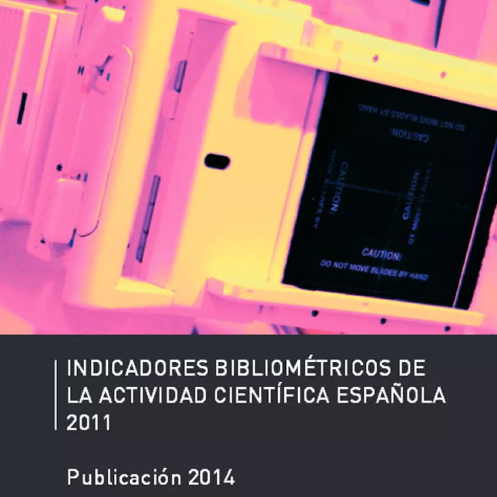 Indicadores Bibliométricos de la Actividad Científica Española 2011 - Publicación 2014