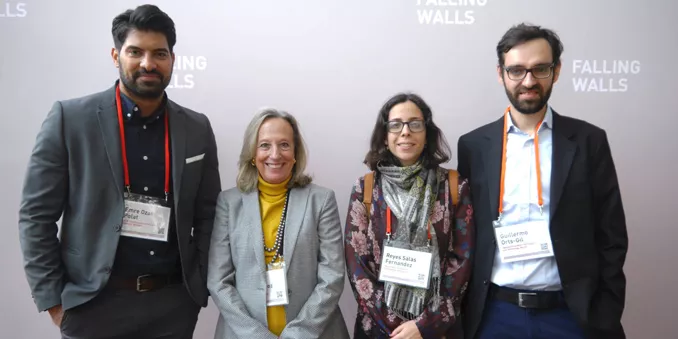 FECYT acompaña en Berlín a los finalistas de Falling Walls Lab