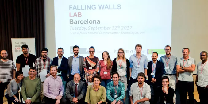 Nanotecnología y química computacional ganan la primera edición de Falling Walls Lab en Barcelona